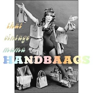 Handbags, coin purses, wallets, etc